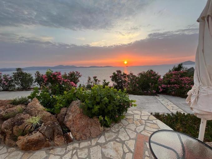 Patmos Garden Sea Daire Grikos Bay  Dış mekan fotoğraf