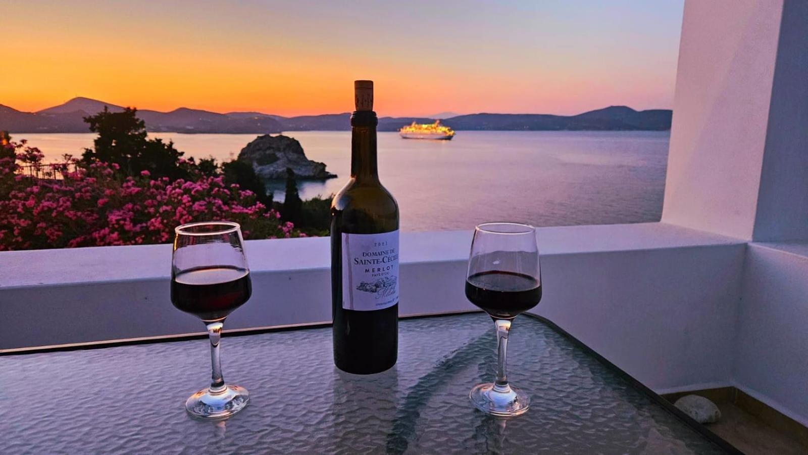 Patmos Garden Sea Daire Grikos Bay  Dış mekan fotoğraf