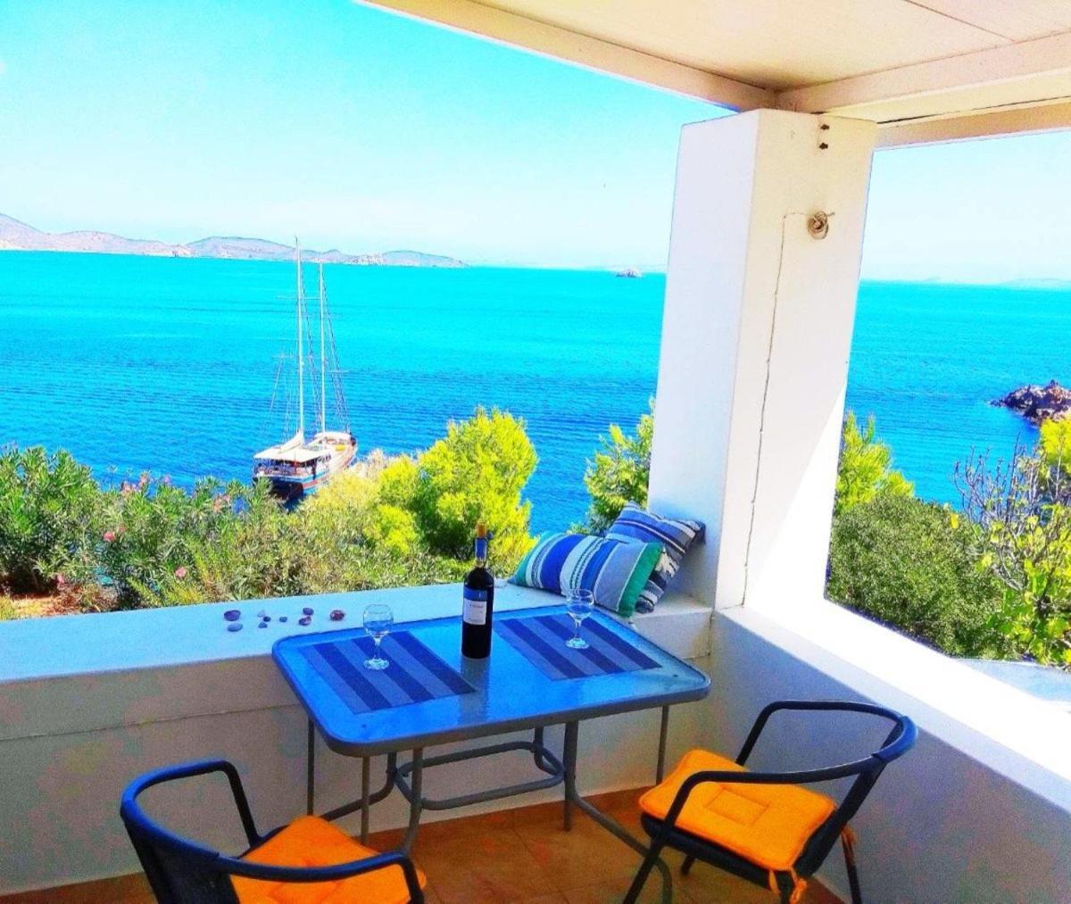 Patmos Garden Sea Daire Grikos Bay  Dış mekan fotoğraf