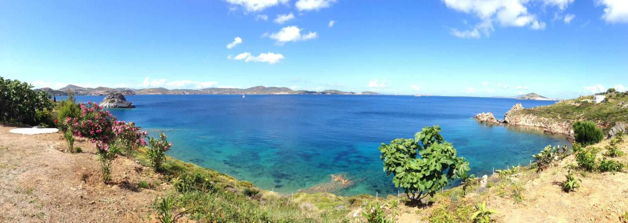 Patmos Garden Sea Daire Grikos Bay  Dış mekan fotoğraf