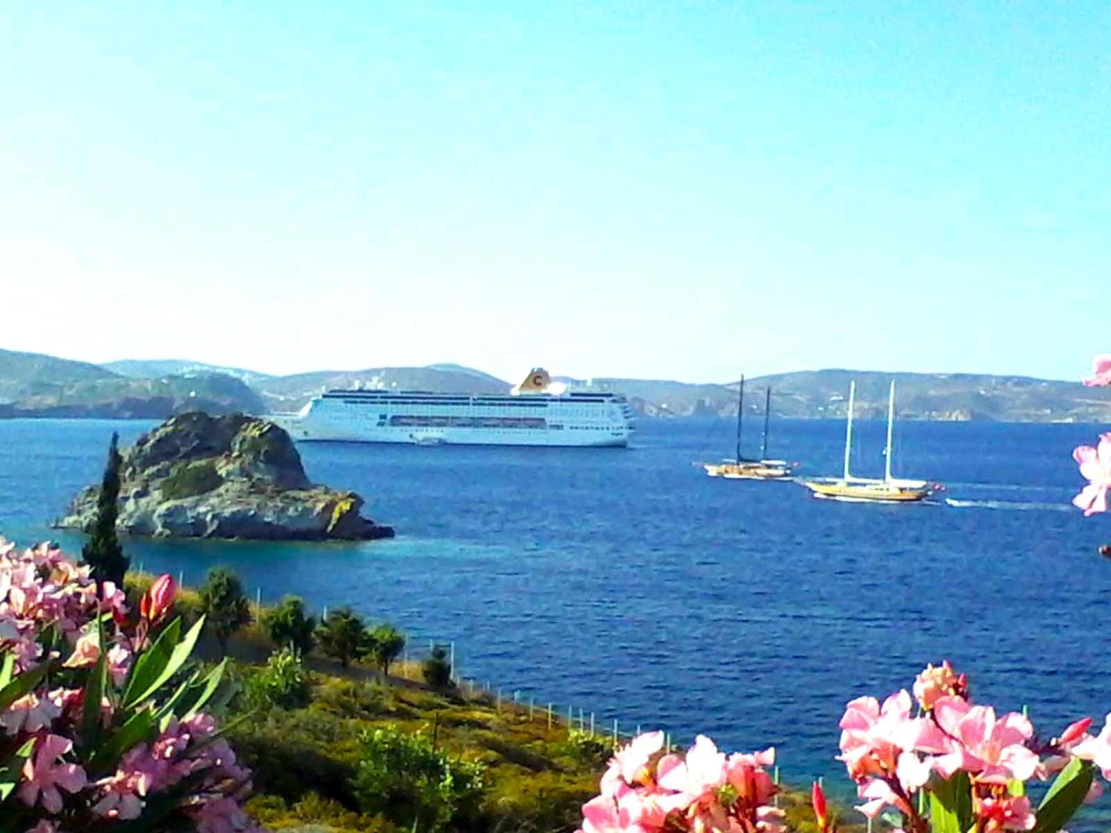 Patmos Garden Sea Daire Grikos Bay  Dış mekan fotoğraf