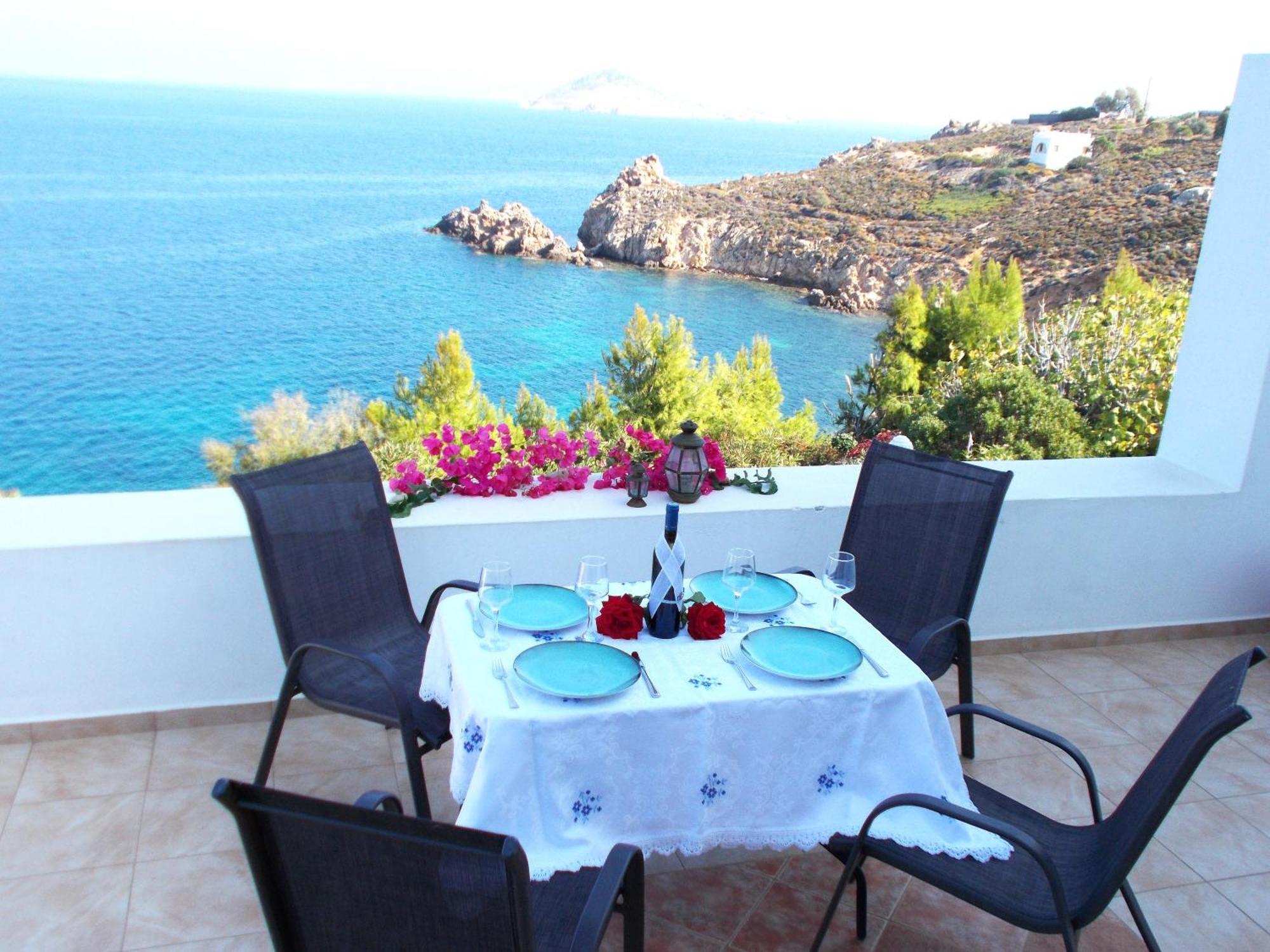 Patmos Garden Sea Daire Grikos Bay  Dış mekan fotoğraf