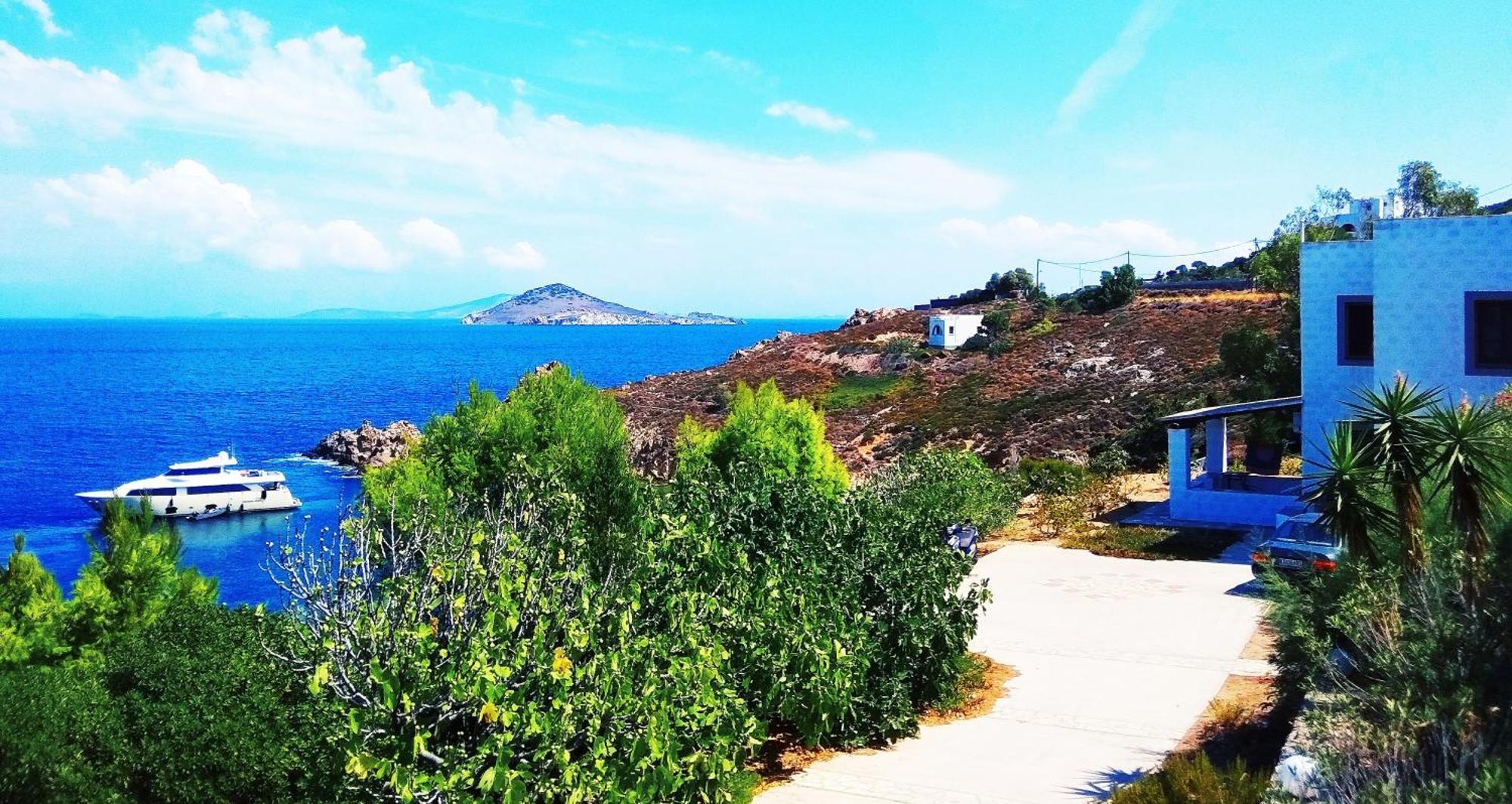 Patmos Garden Sea Daire Grikos Bay  Dış mekan fotoğraf