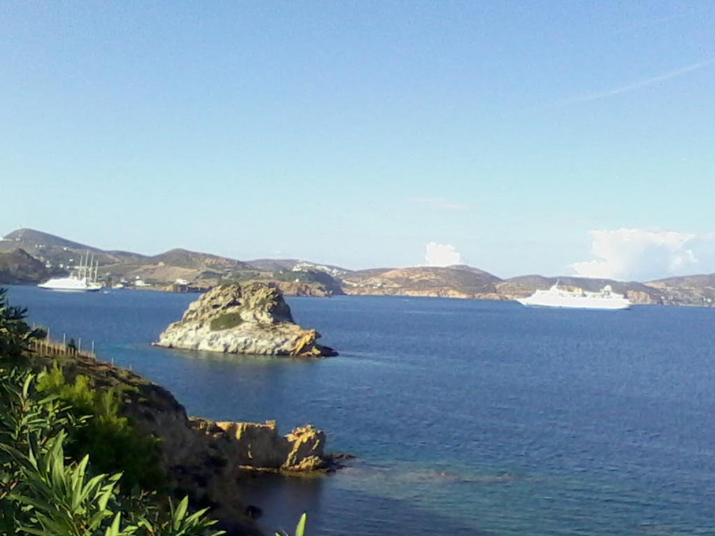 Patmos Garden Sea Daire Grikos Bay  Dış mekan fotoğraf